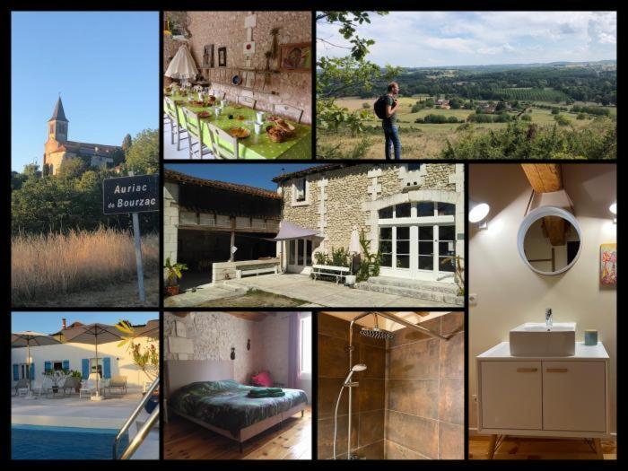 La Grange De Lucie -Chambres D'Hotes En Perigord-Dordogne Nanteuil-Auriac-de-Bourzac Экстерьер фото