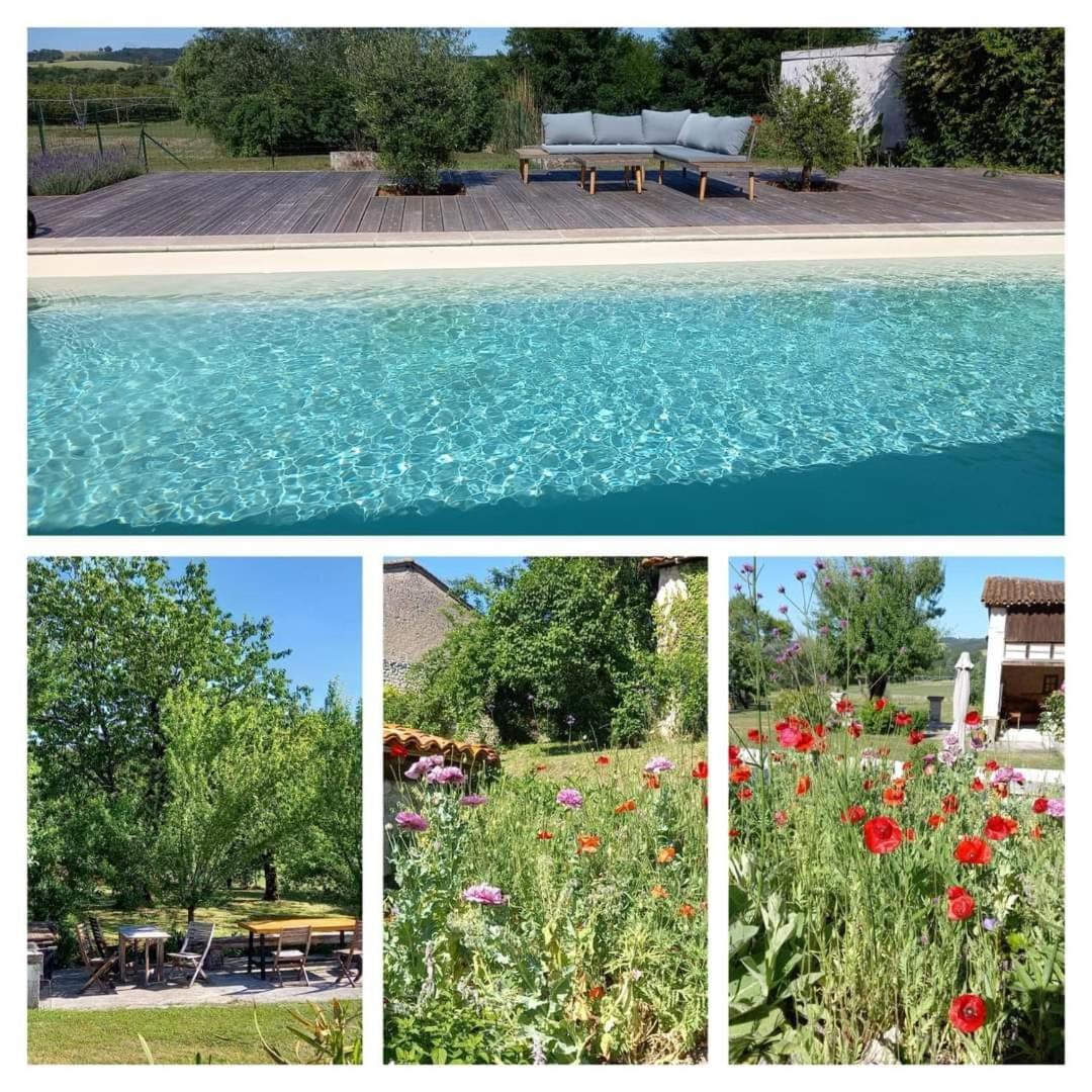 La Grange De Lucie -Chambres D'Hotes En Perigord-Dordogne Nanteuil-Auriac-de-Bourzac Экстерьер фото